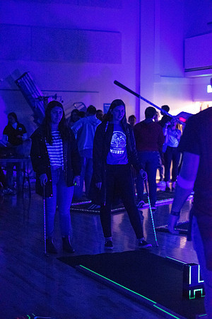 Students gather for First Friday - Apr 2022