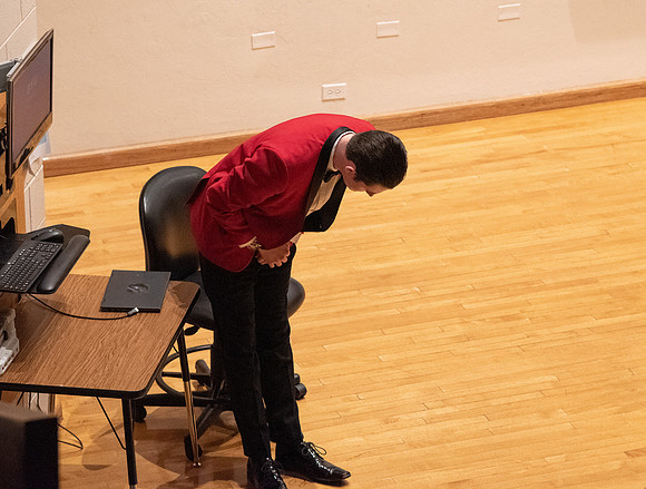 Students of Sue Neimoyer and R. Michael Wahlquist performed at the Snow Recital Hall.