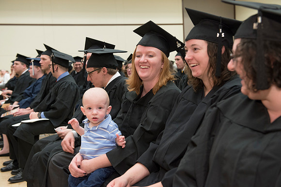 College of Language and Letters Convocation in the Manwaring Center Ballroom.