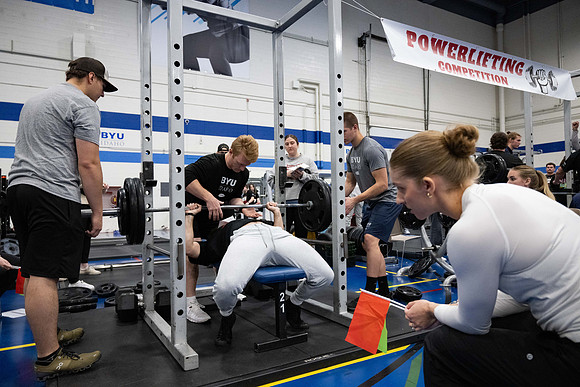 BYUI Power Lifting Competition