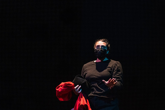 BYU-Idaho theatre department dress rehearsal of Shakespeare's Henry V.