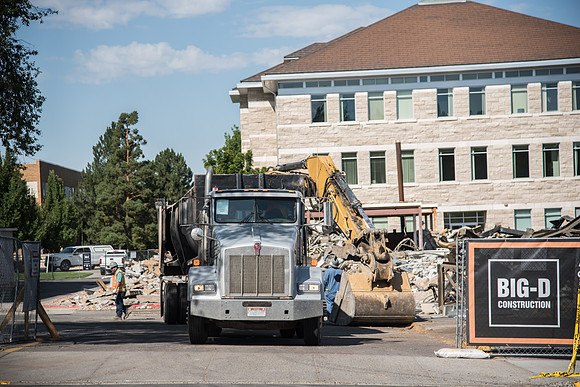 BYU-Idaho Kirkham Demolition. Summer Term