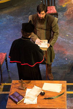 Stavis' play examines the process by which Galileo was put on religious trial, found guilty, and punished for his thoughts and actions. As it chronicles one man's attempts to expand the frontiers of h