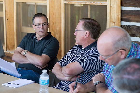 Retreat for College Deans and Department Chairs at the Sky Mountain Lodge.
