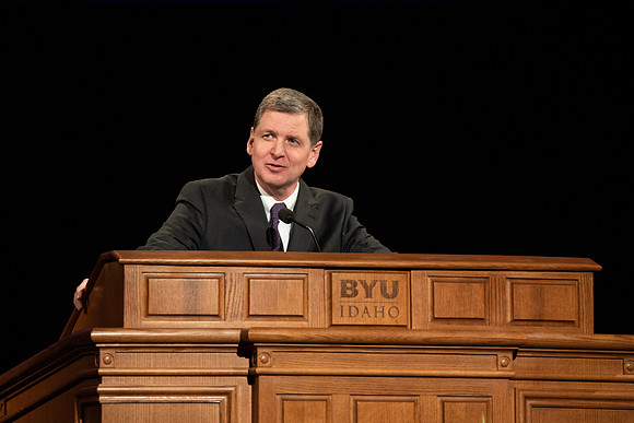 BYU-Idaho Devotional. Guest speaker Elder James R. Rasband. Winter Semester