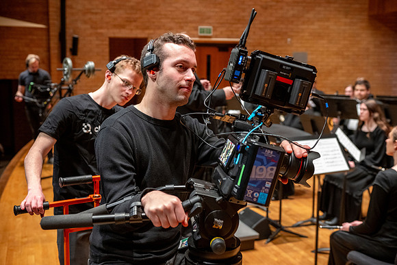 Another filming of the symphony band for promotion- Mar 2025