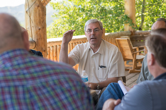 Retreat for College Deans and Department Chairs at the Sky Mountain Lodge.