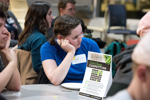 This Social Change Team Competition event is sponsored by the Interdisciplinary Studies council. ELEVATE is a campus wide competition where teams of 5 students (from 3 different colleges) will create