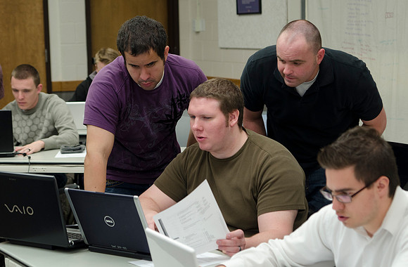 Business Management 457 class taught by Kevin Shiley works with real clients to learn marketing strategy.