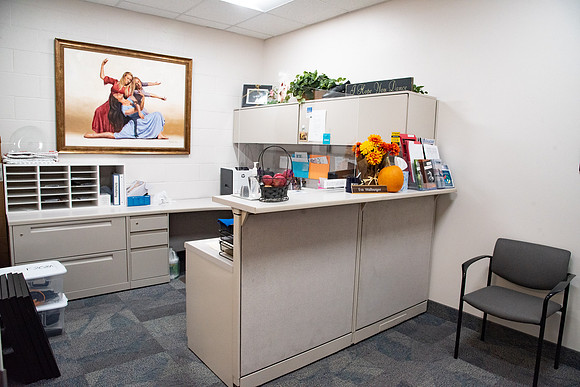 Dance and Theater main office in the Hart building.