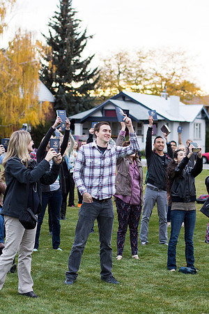 A world-wide Book of Mormon Project, founded by BYU-Idaho students Jacob Justice and Jacob Christensen, with a goal to flood the earth with The Book of Mormon. They are producing a YouTube video calle