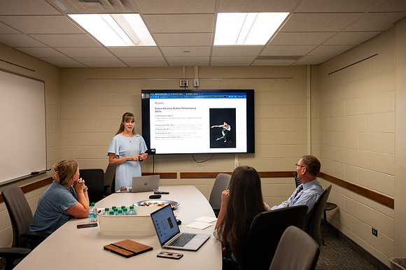 Progressing Teacher Showcase in the MC