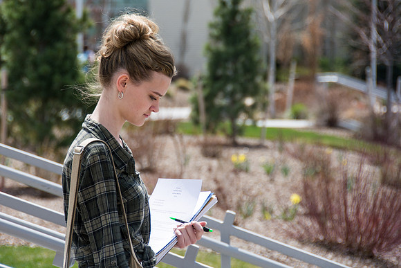 Students and faculty return to campus for the spring semester at Brigham Young University-Idaho.