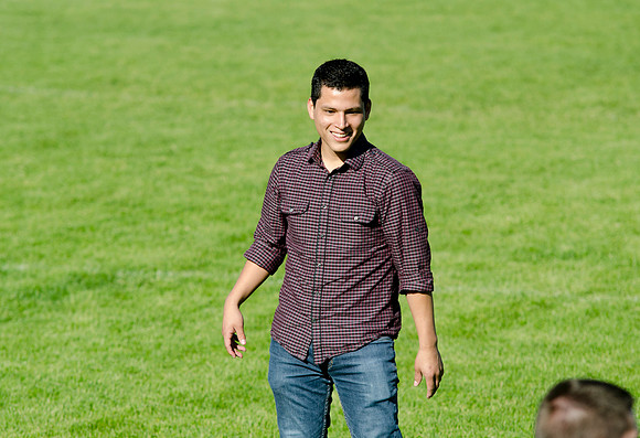 Frisbee is a favorite among these students of BYU-Idaho.