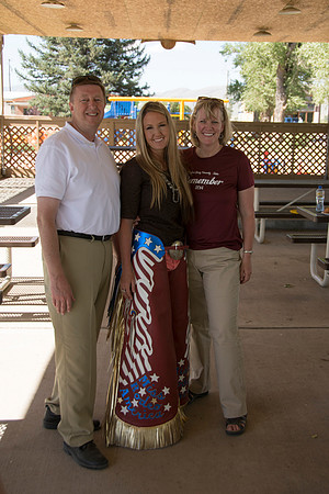 Dance Alliance tour through Wyoming Colorado and South Dakota. An enjoyable day at the "Homeplace" the ranch of the Pope family in Cokeville, Wyoming.