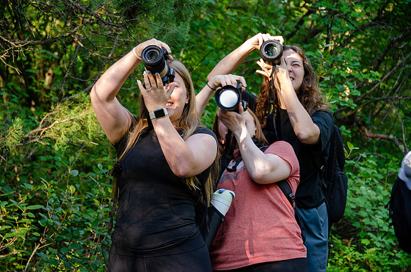 Photo Excursion: hike to Lower Palisades Lake.