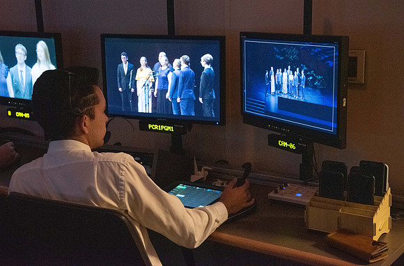 Behind the scenes of Devotional.