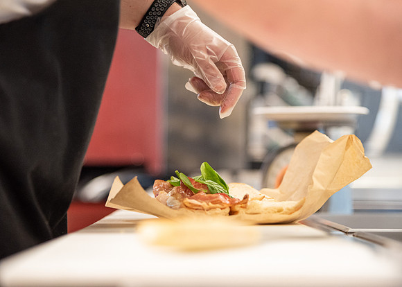 Photographing food for the Crossroads.