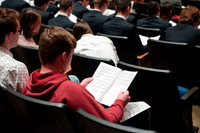 Hymn Festival held at the Barrus Concert Hall in the Snow Performing Arts Center.