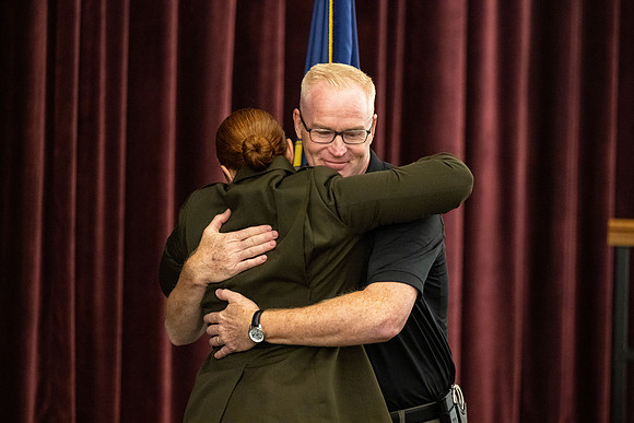 BYU-Idaho's, Reserve Officers' Training Corps Commissioning ceremonies.