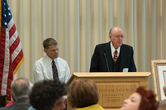 Nov, 9 2014, Ed and Arlene Williams were honored at Emeritus Breakfast.