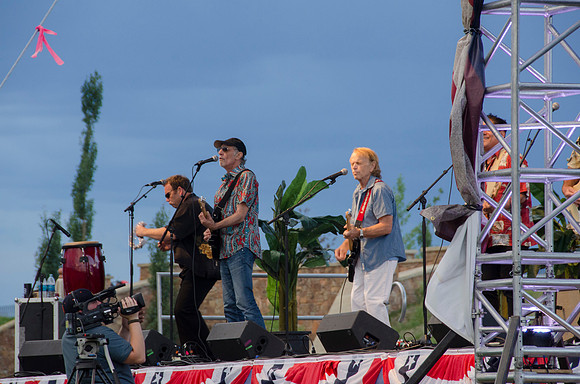 Celebrate America, an Independence Day Celebration at the Huntsman Springs Golf Course in Driggs, Idaho. It was free fun for everyone, bounce toys for kids and a concert featuring two of the original