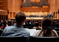 Hymn Festival held at the Barrus Concert Hall in the Snow Performing Arts Center.