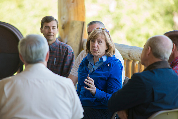 Retreat for College Deans and Department Chairs at the Sky Mountain Lodge.