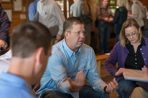 Retreat for College Deans and Department Chairs at the Sky Mountain Lodge.