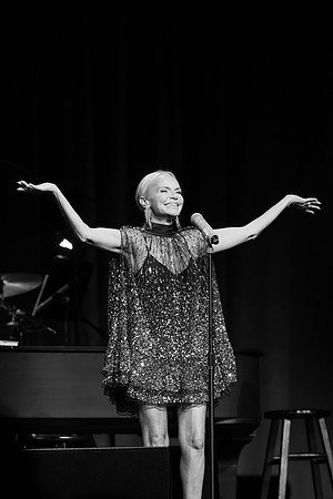 Kristin Chenoweth preforms Center Stage at the BYUI auditorium.