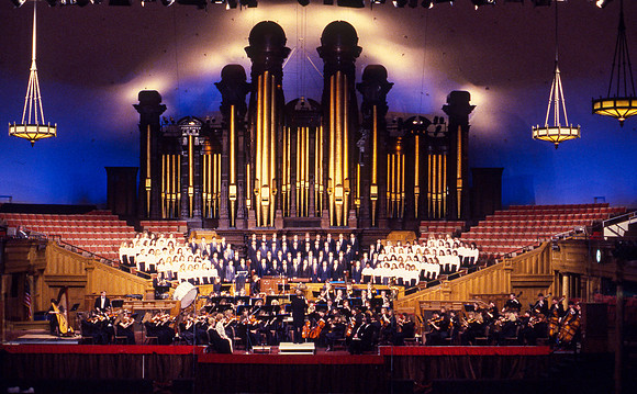 "Behold He Cometh," at the Tabernacle in Salt Lake City, Utah.