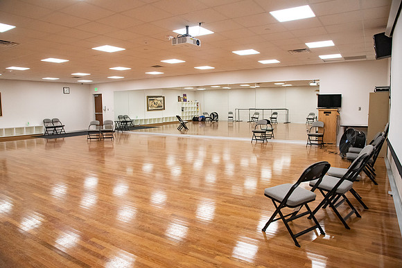 New foot work studio in the Hart building.