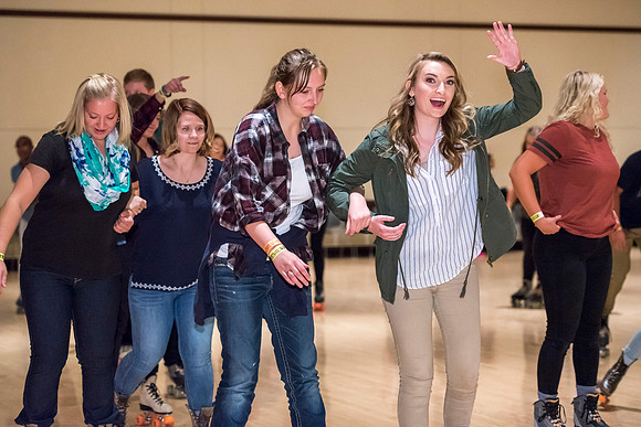 Students kick off the new semester with fun and games at i-Night.