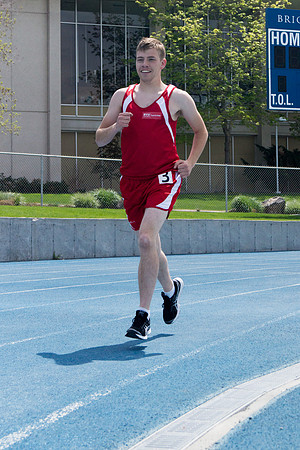 The first track meet of the 2014 Spring Semester at Brigham Young University-Idaho.
