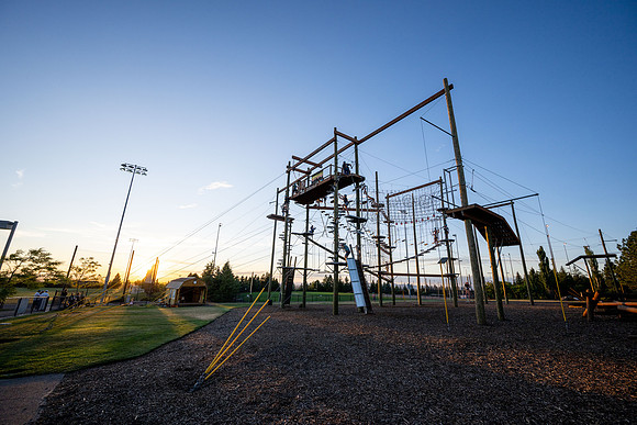 Sunset on Campus - Aug 2025