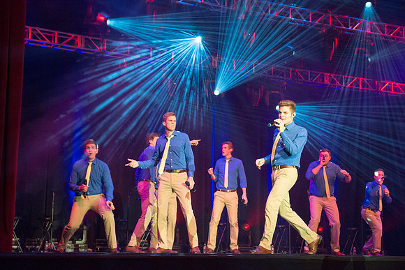 Brigham Young University's Vocal Point comes to Rexburg in a Brigham Young University-Idaho Center Stage Performance.