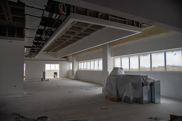 Mckay Library Construction - Apr 2025