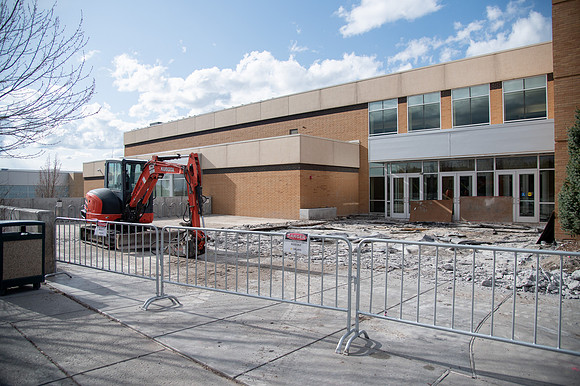 Campus construction - Apr 2022