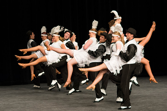 Dance performance in Green River Wyoming.