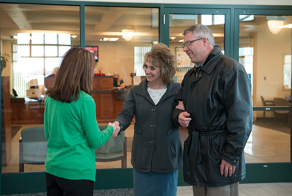 Beehive Credit Union marketing photos with Brent & Gaylynn Bean.