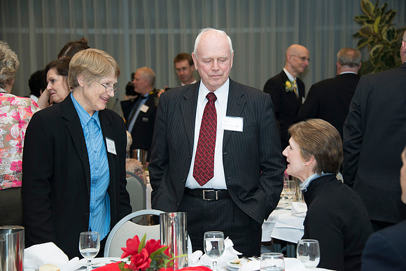 The Eliza R. Snow Society Honors Florence Bowman as she receives the Eliza R. Snow Award.