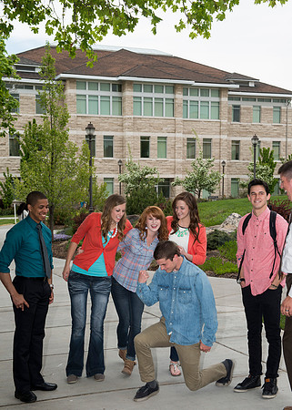 Admissions Office Brochere cover options.