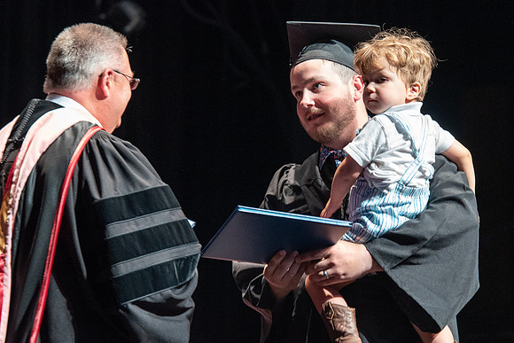 Graduates during Interdisciplinary Studies convocation.
