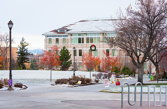 First Snow of Fall 2016 Semester