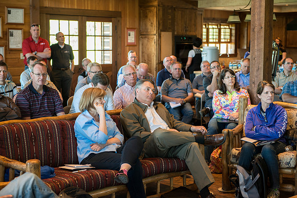 Retreat for College Deans and Department Chairs at the Sky Mountain Lodge.