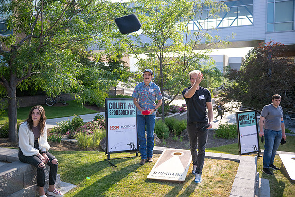 Marketing Department annual Corn Hole BBQ - June 2025