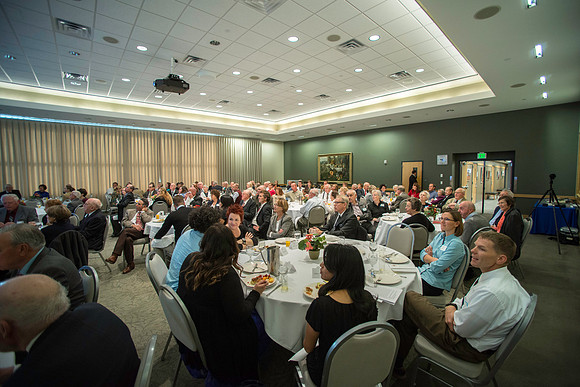 Nov, 9 2014, Ed and Arlene Williams were honored at Emeritus Breakfast.