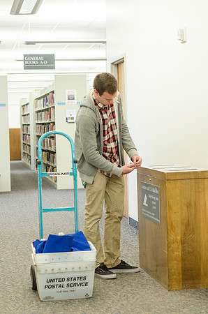 Students begin a new semster in Winter 2014.