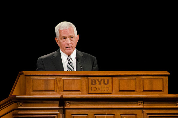 BYU-Idaho devotional speaker Garth V. Hall.