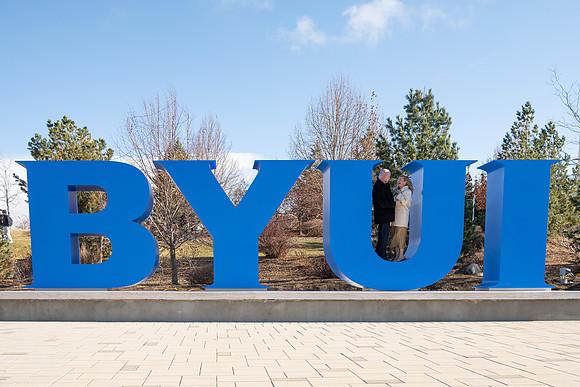 BYUI Sign Reveal - December 2024